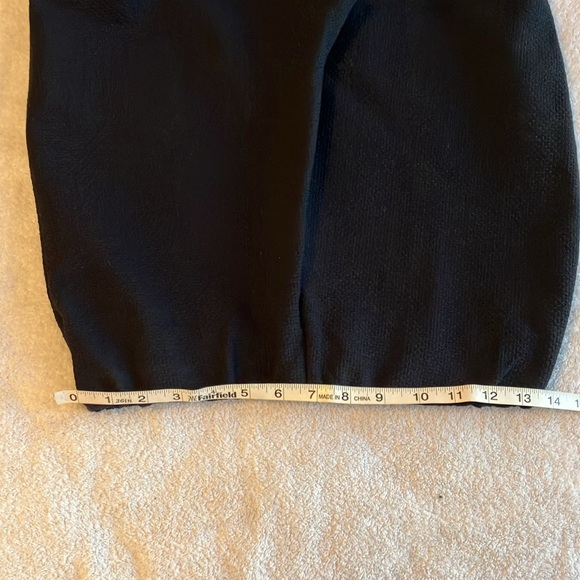 Ann Mashburn navy wool pull on cropped pants - Picture 8 of 11
